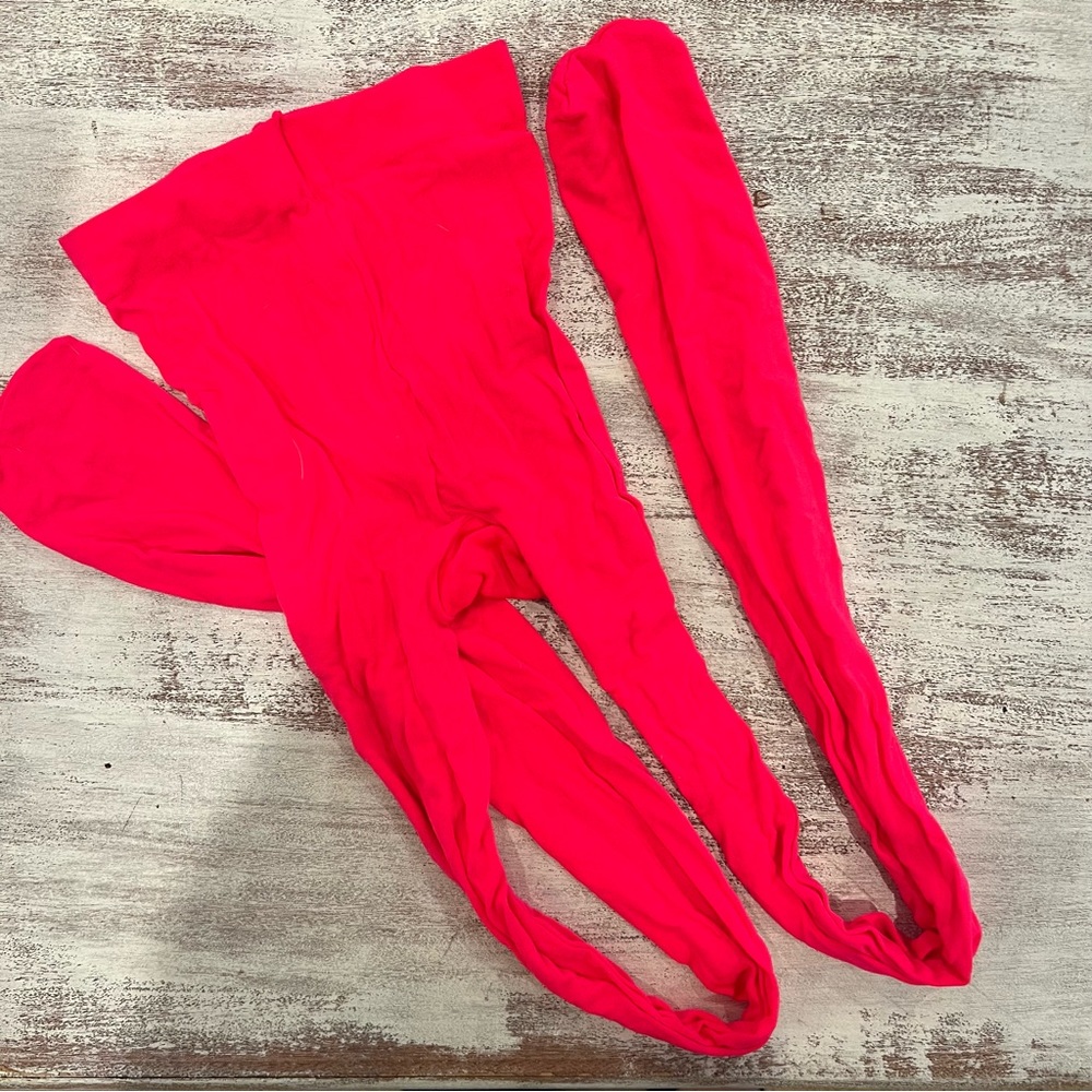 Neon Pink Tights